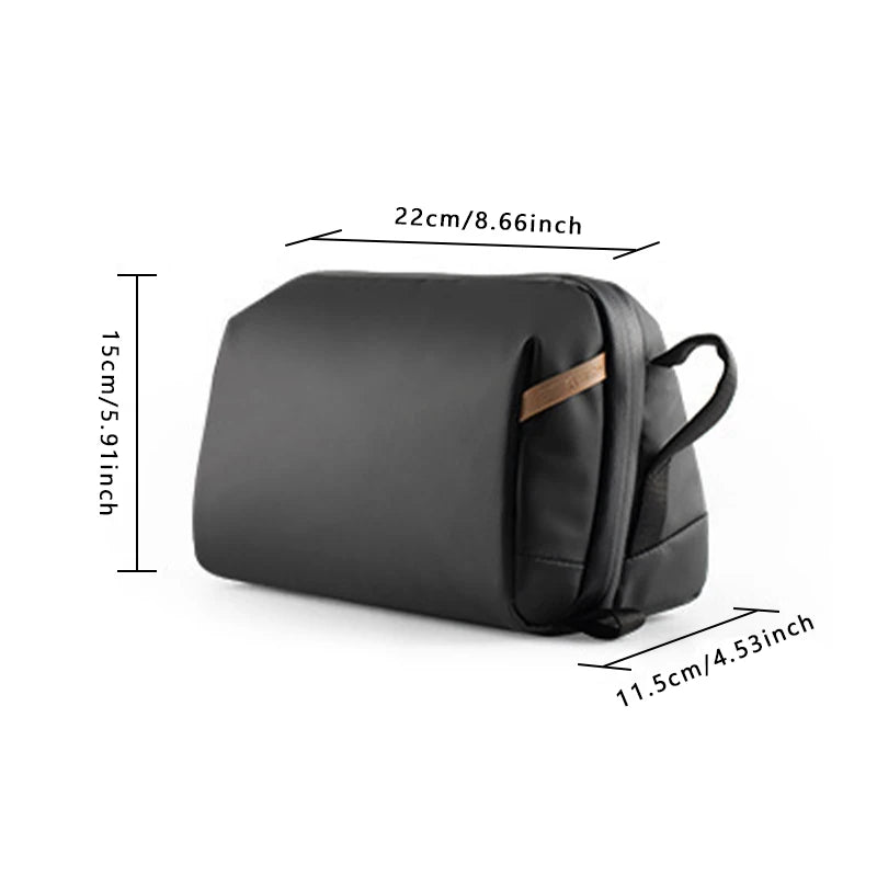 Bathroom Storage Bag Dry Wet Separation Waterproof Toiletry Bag | Large Capacity Cosmetic Case for Business Trips