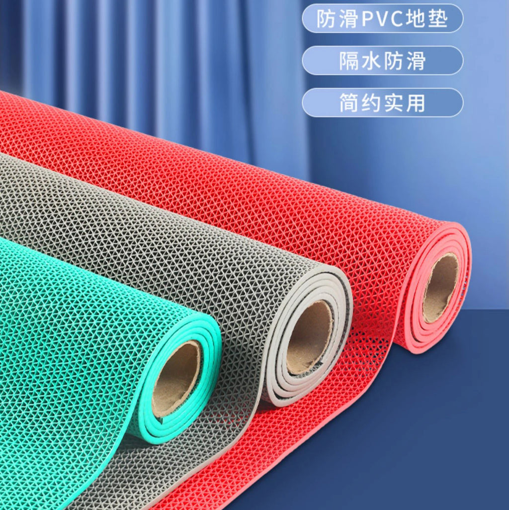 Bathroom Mat, Anti Slip Drainage, Bathroom Moisture-proof Area,door,shower Floor Mat Multifunctional Kitchen Waterproof Plastic