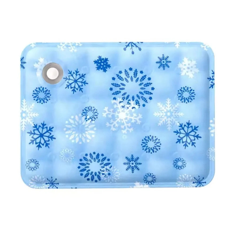 Dog Cooling Mat Summer Ice-Cooled Pet Cooling Bed Portable and Durable Indoor and Outdoor Use for Small Large Dogs