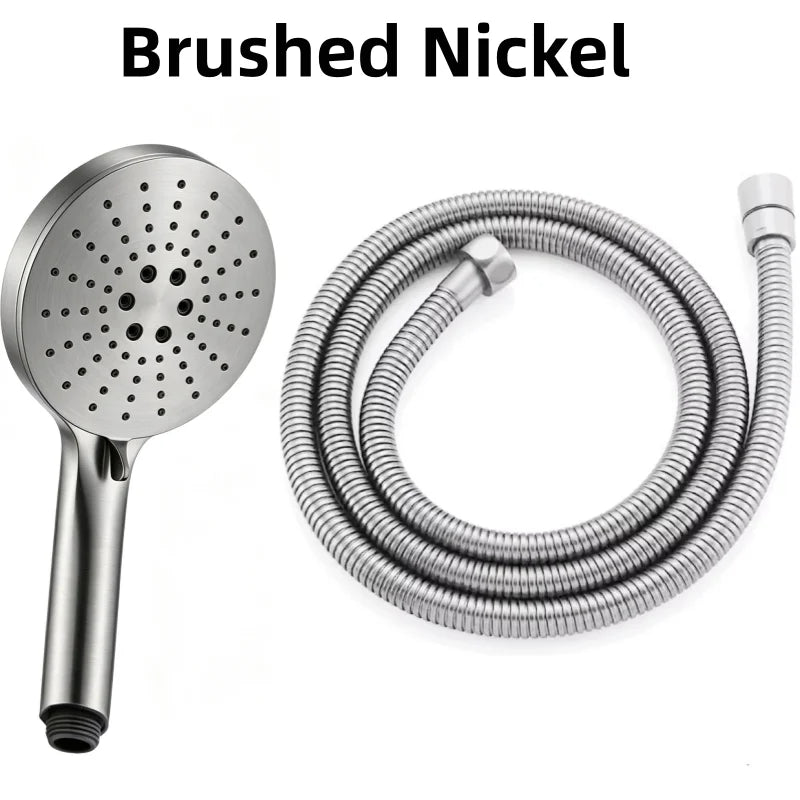 Bathroom 3 Functions Handheld High-pressure Water-Saving Shower Head Hardware Accessories High Qualit ABS Hand-Hold Shower