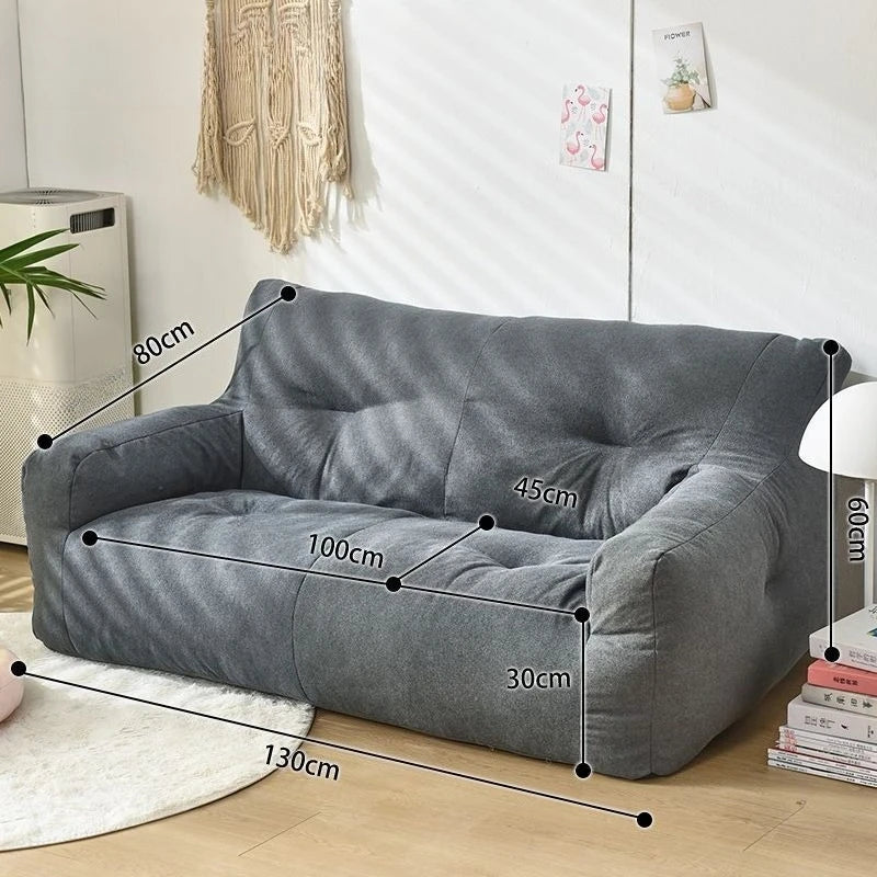 Living Room Sofas Modern Bean Bag Lazy Sofa Removable and Washable Bedroom Sofas Household Room Furniture Balcony Sleeping