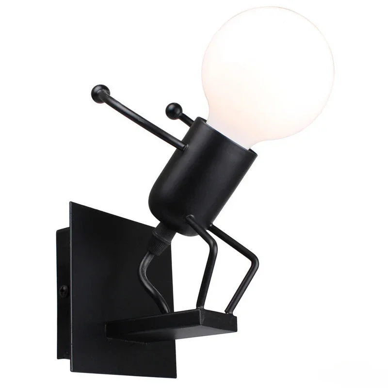 Creative Personality Living Room Bedroom Bedside Lamp Balcony Corridor Corridor Wall Lamp Art Children's Room Wall Lamp