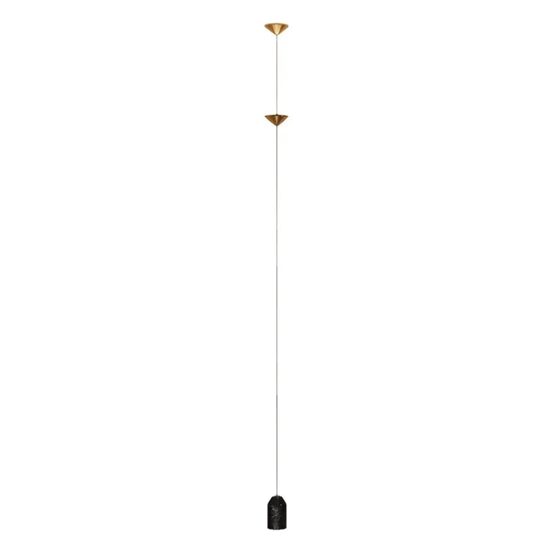 Modern Living Room Hallway Wall Floor Lamp Cone Desigh Art Decorative Iron Hanging Cable Floor Lamp for Bedroom Indoor