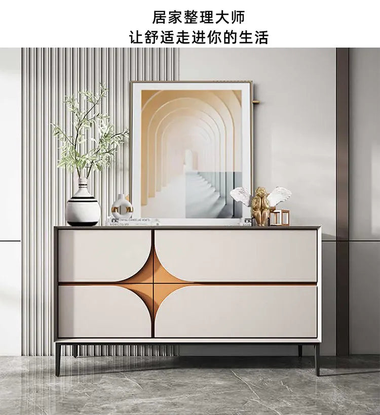 Living Room Entry Storage Partition Cabinet Light Luxury Entrance Decorative Cabinet Simple Modern Dining Side Cabinet Furniture