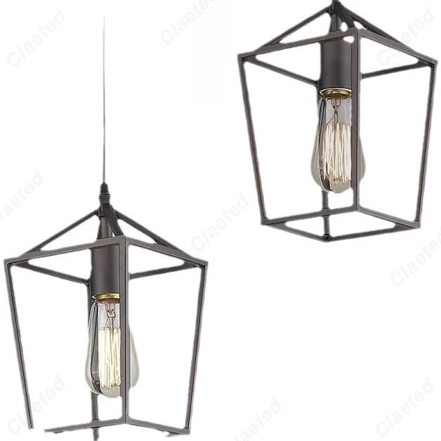 Creative Retro New LED American Wrought Iron Chandelier Living Room Dining Room Bar Corridor Bedroom Decorative Lighting