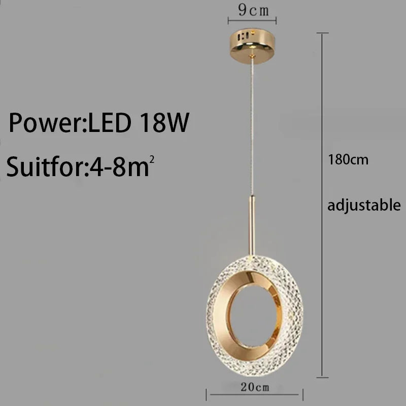 Modern Bedroom Bedside Chandelier Originality Corridor Wall Lamp Restaurant Bar Ceiling Lamp Indoor Decorate Pendant Luminaires