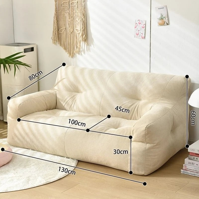 Living Room Sofas Modern Bean Bag Lazy Sofa Removable and Washable Bedroom Sofas Household Room Furniture Balcony Sleeping