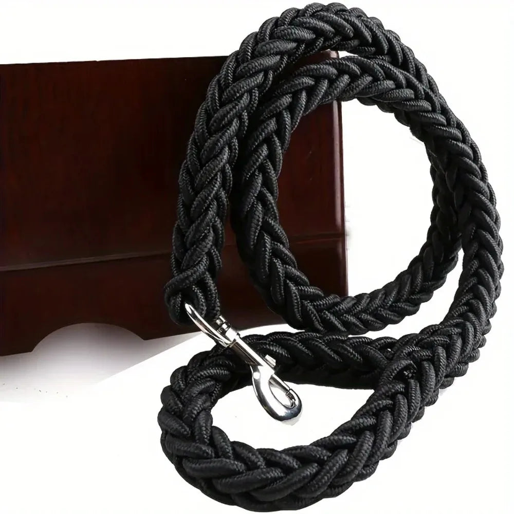 Dog leash for effective training and comfortable walking,  durable braid,  dog training leash