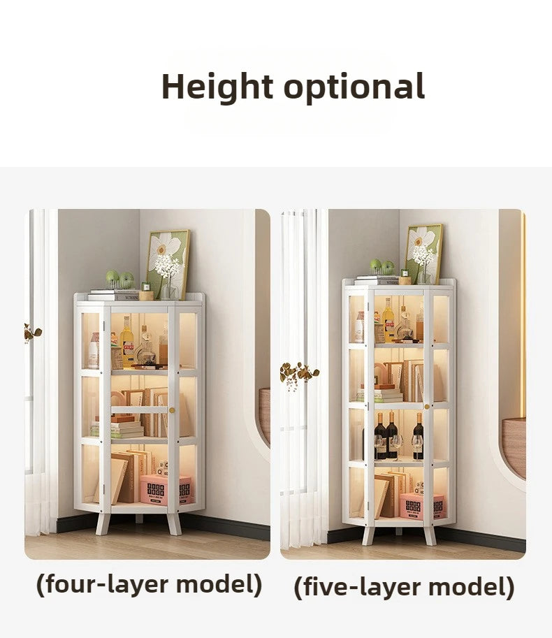 Corner Cabinet Dining Room Corner Cabinet Wall Triangle Cabinet Corner Locker Living Room Bedroom Corner Floor Storage