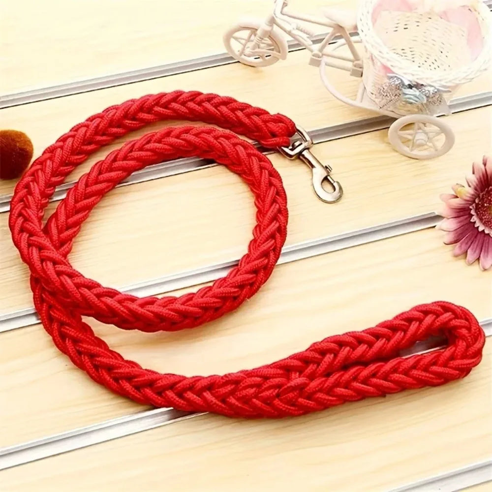 Dog leash for effective training and comfortable walking,  durable braid,  dog training leash