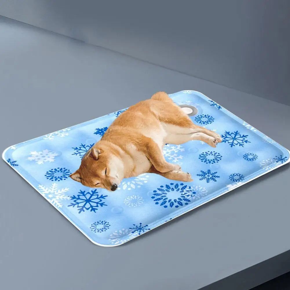 Cooling Ice Mat For Pets Summer Pet Cold Bed Extra Large For Small Big Dogs Pet Accessories Water Injection Cooling Pad Dry Pad