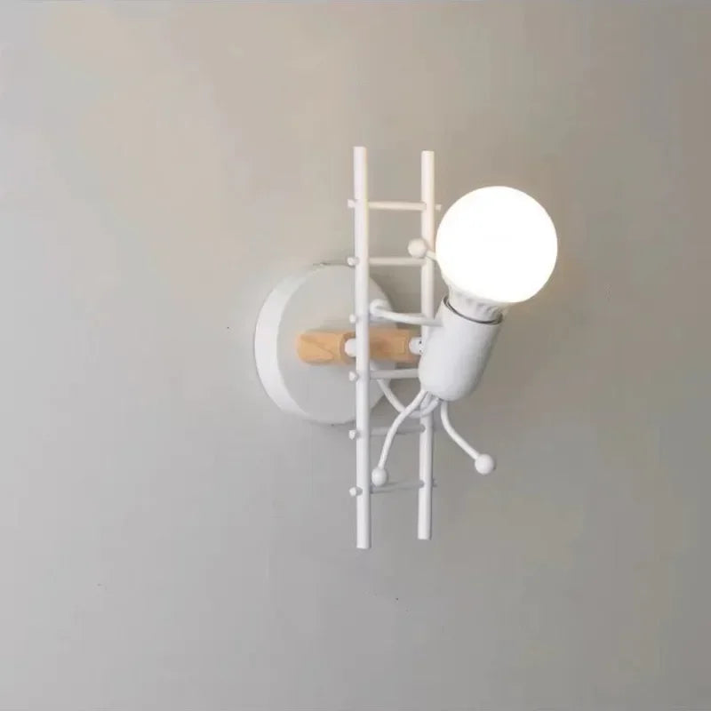 Creative Personality Living Room Bedroom Bedside Lamp Balcony Corridor Corridor Wall Lamp Art Children's Room Wall Lamp