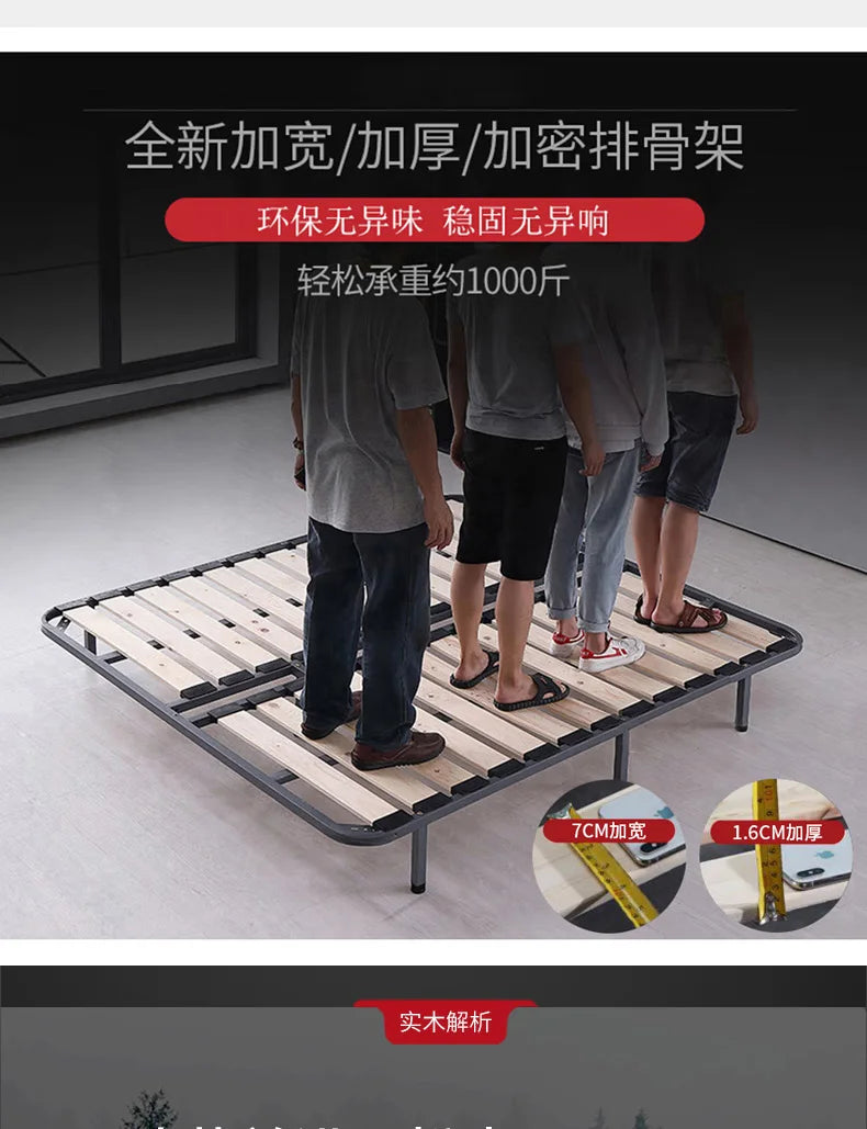 Master Girl Bedroom Double Bed Unique Queen Size Smart Multifunctional Double Bed Salon Modern Cama Matrimonial Room Furniture