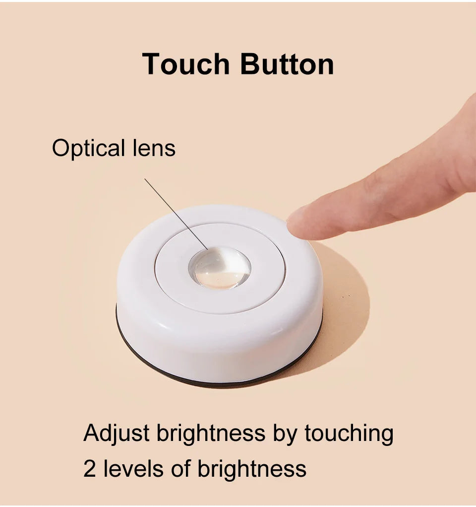 Bedroom Decor Lights Touch Sunset Lamp Cabinet Ambient Night Light for Wall Lamps Kitchen Closet Cupboard Decoration Lightinng