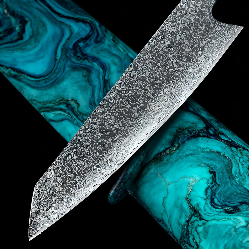 Household 67 Layer Damascus Steel Kiritsuke Knife Meat Chef Knife Fruit Vegetable Slicing Knife Cooking Tools Kitchen Stuff