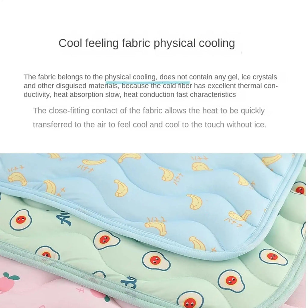 Dog Cooling Sleeping Bed Reusable Washable Cooling Surface Relieve Heat For Kitten Puppy Indoor Rest Camping Trip Car Ride