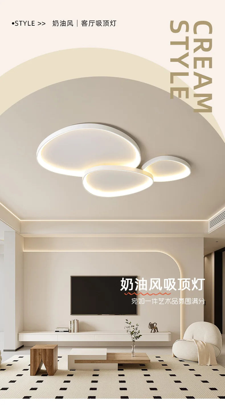 LED Living Room Ceiling Lamp Modern and Simple Nordic Living Room Bedroom 2026 New Home Study Minimalist Living Room Main Light