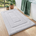 Bathroom Rug, Non Slip Washable Bath Mat for Shower Floor, Absorbent Soft Bathmat with TPR Backing, Quick Dry Microfiber Carpet