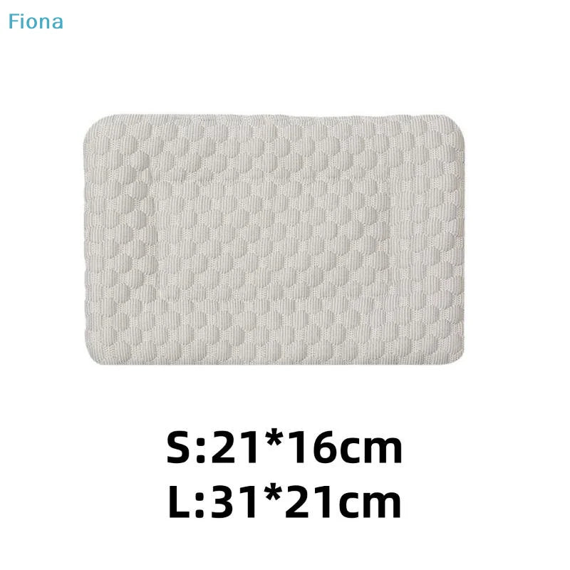 ✔Pet Ice Pad Cool Feeling Mat Breathable Non Slip Summer Dogs Cats Hamsters Small Pets Cool Down Heat Relief Sleeping Nest