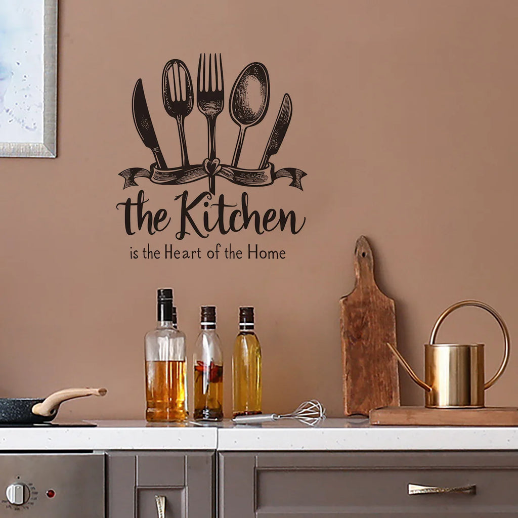 Kitchen Wall Decor Sticker Kitchen Quotes Bless This Kitchen Wall Decals Flower Art Removable DIY Vinyl Wall Stickers for Kitche