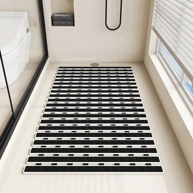 Bathroom Non Slip Mat Household Floor Mat Shower Room Anti Fall Bathroom Special Suction Cup Bath Mat Household Goods