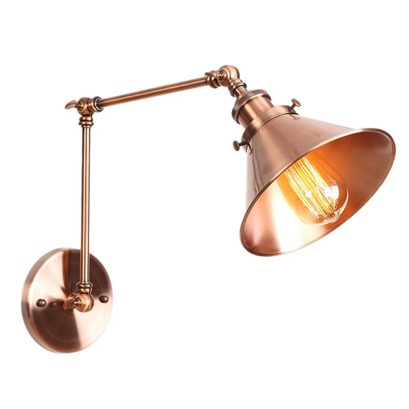 Modern Minimalist Bedroom Wall Lamp for Living Room Aisle Dining Room Adjustable Decorative Long Arm Wall Sconce Reading Lights