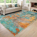 Living Room Large Area Carpet Modern Abstract Living Room Kitchen Bathroom Entryway Washable Rugs Stain-resistant Large Mats