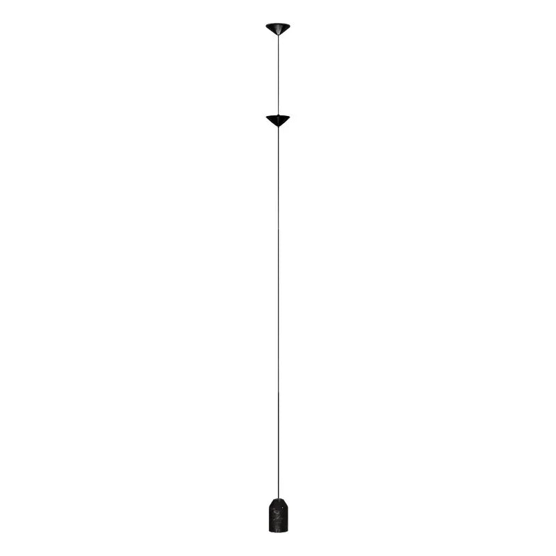 Modern Living Room Hallway Wall Floor Lamp Cone Desigh Art Decorative Iron Hanging Cable Floor Lamp for Bedroom Indoor