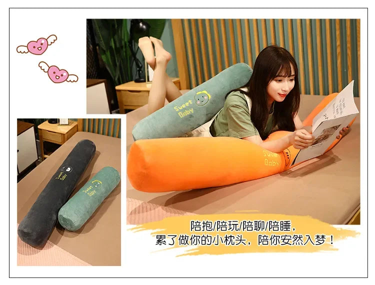 Bedroom Sleeping Cylinder Long Pillow Pillow Girls Bed Side Sleeping Leg Long Throw Pillow Boys Dormitory Long Pillow Almohadas