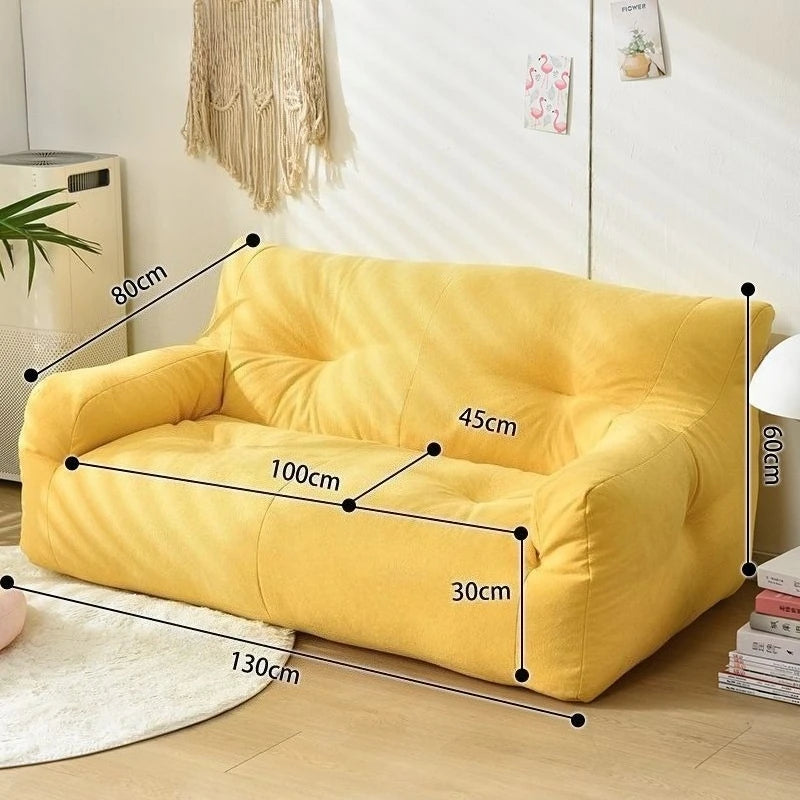 Living Room Sofas Modern Bean Bag Lazy Sofa Removable and Washable Bedroom Sofas Household Room Furniture Balcony Sleeping