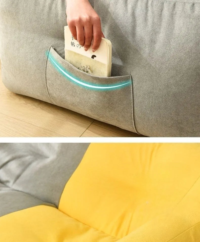 Living Room Sofas Modern Bean Bag Lazy Sofa Removable and Washable Bedroom Sofas Household Room Furniture Balcony Sleeping
