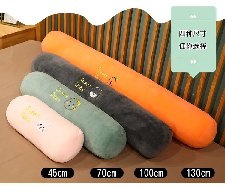 Bedroom Sleeping Cylinder Long Pillow Pillow Girls Bed Side Sleeping Leg Long Throw Pillow Boys Dormitory Long Pillow Almohadas