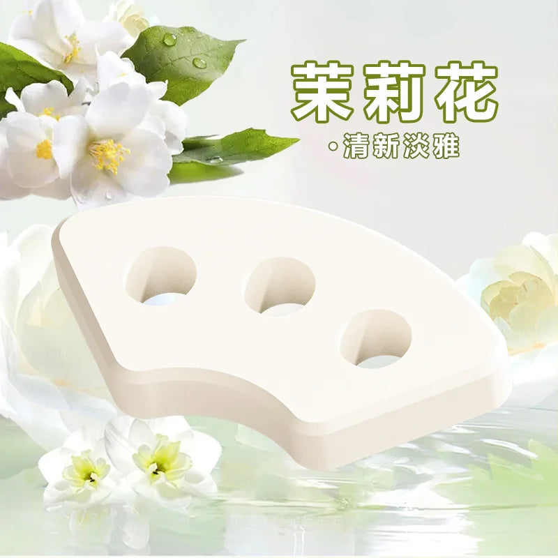 Disposable Toilet Brush Household Bathroom Wall Mounted No Dead Corners Cleaning Specialized Descaling Tool Scrubber Bowl White