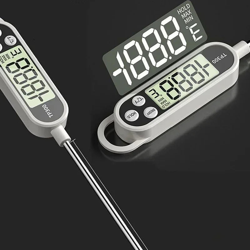 Kitchen Thermometer for Cooking Digital Temperature MeasuringTool for Meat Electronic Food Thermometer LCD Display Food