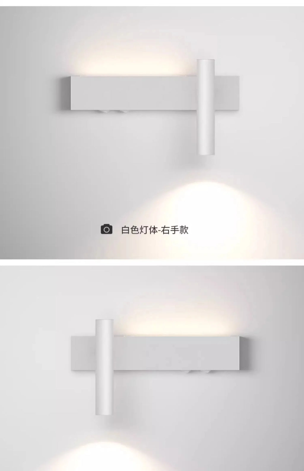 Bedroom Bedside LED Wall Lamp Atmosphere Lamp Modern And Simple Living Room Background Wall Lamp Corridor Wall Spotlight