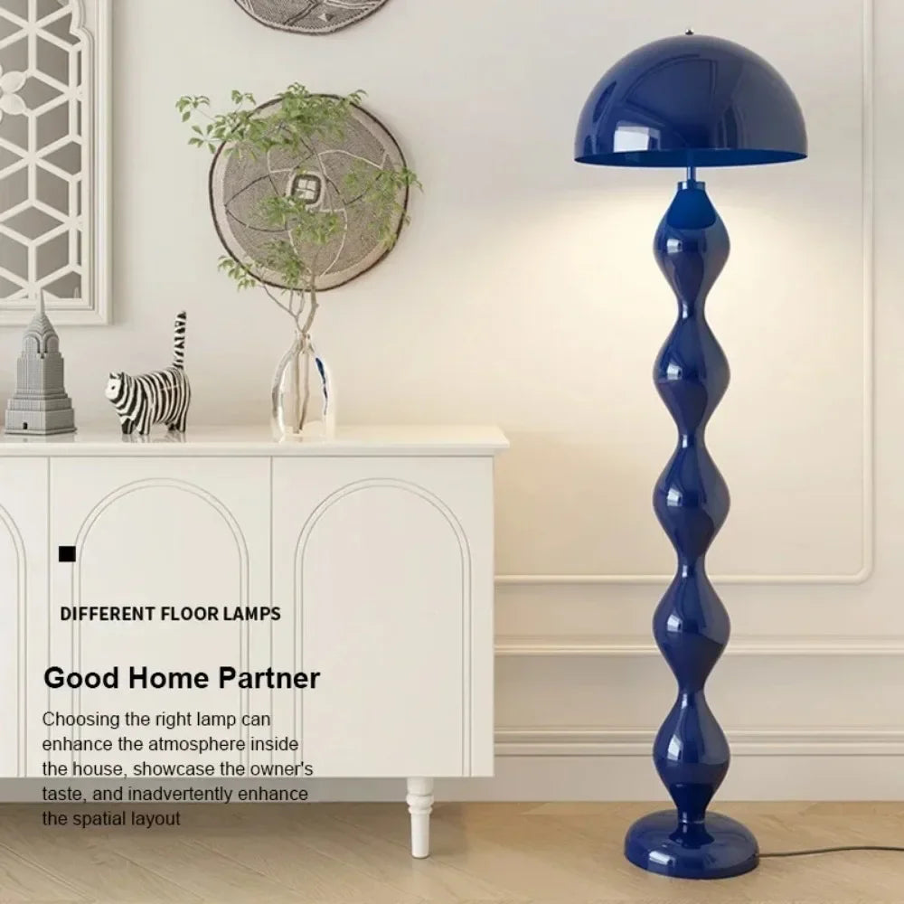 Nordic Living Room LED Floor Lamp Creative Mushroom Shape Indoor Atmosphere Lighting Decorative Floor Lamp
