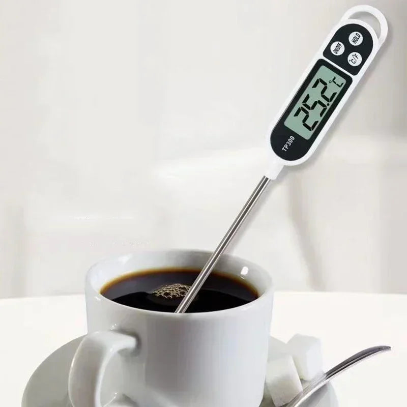 Kitchen Thermometer for Cooking Digital Temperature MeasuringTool for Meat Electronic Food Thermometer LCD Display Food