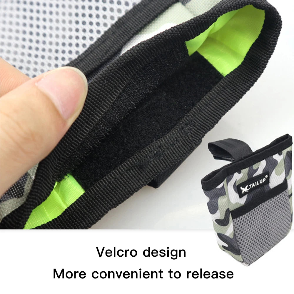 Pet Dog Puppy Training Treat Snack Bait Pet Feed Pocket Pouch Obedience Agility Pouch Food Bag Pocket Snack Reward Waist Bag