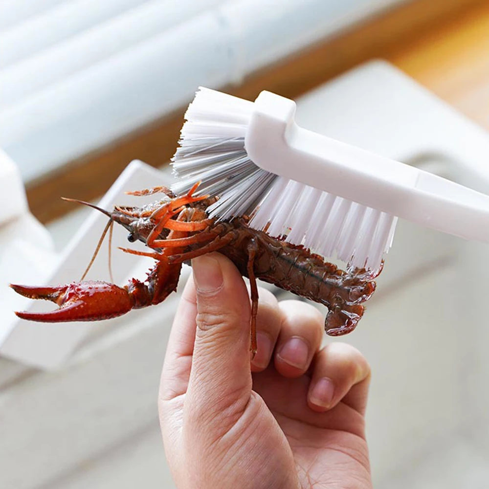 Kitchen Cleaning Brushes For Household Use On Bathtub, Shower, Kitchen, Tile Floors, Sink, Grooves, Window Tracks