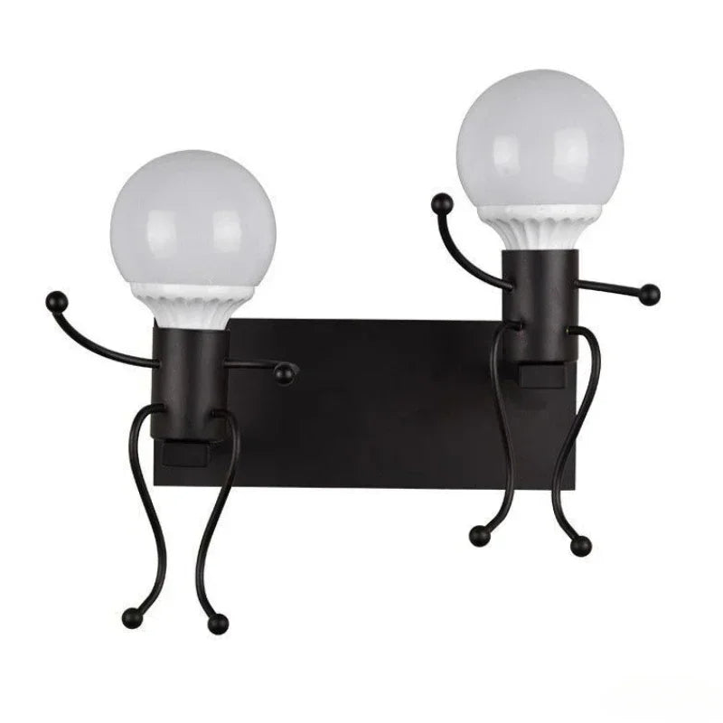 Creative Personality Living Room Bedroom Bedside Lamp Balcony Corridor Corridor Wall Lamp Art Children's Room Wall Lamp