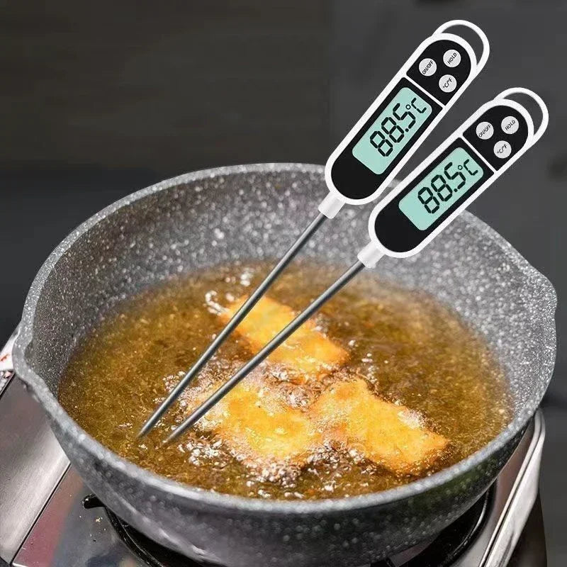 Kitchen Thermometer for Cooking Digital Temperature MeasuringTool for Meat Electronic Food Thermometer LCD Display Food