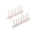 Kitchen Storage Rack Pot Cover Rack Stainless Steel Creative Bowl and Dish Storage Rack Kitchen Accessories