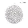 Kitchen Cleaning Ring Stainless Steel Cleaner Chainmail Scrubber Accessories Reusable Washing Net Cleaning Tool for Home
