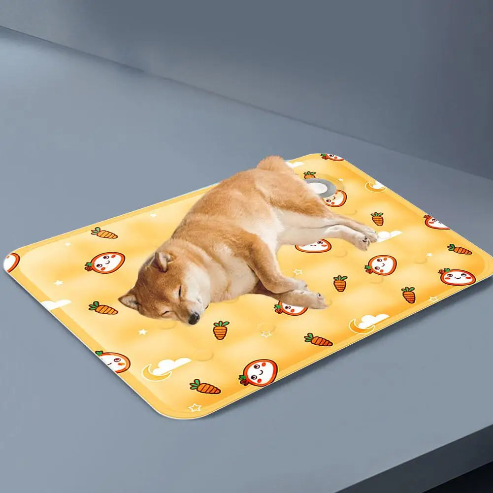Cooling Ice Mat For Pets Summer Pet Cold Bed Extra Large For Small Big Dogs Pet Accessories Water Injection Cooling Pad Dry Pad