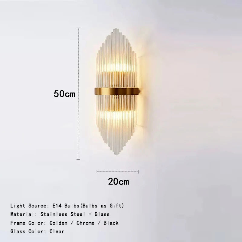 Living Room Ceiling Chandeliers Glass Rods Lamp Round Lighting Fixtures Modern Home Luxury Lustre Foyer Big Hanging Light Gold