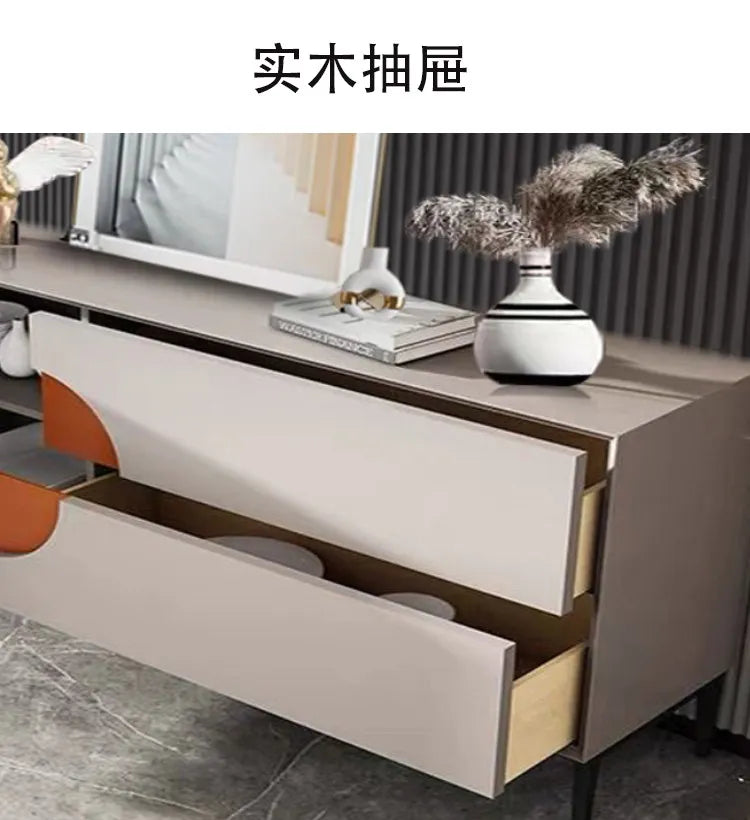 Living Room Entry Storage Partition Cabinet Light Luxury Entrance Decorative Cabinet Simple Modern Dining Side Cabinet Furniture