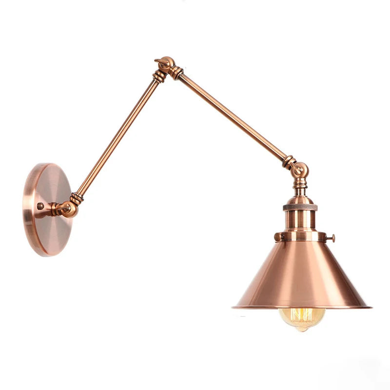 Modern Minimalist Bedroom Wall Lamp for Living Room Aisle Dining Room Adjustable Decorative Long Arm Wall Sconce Reading Lights