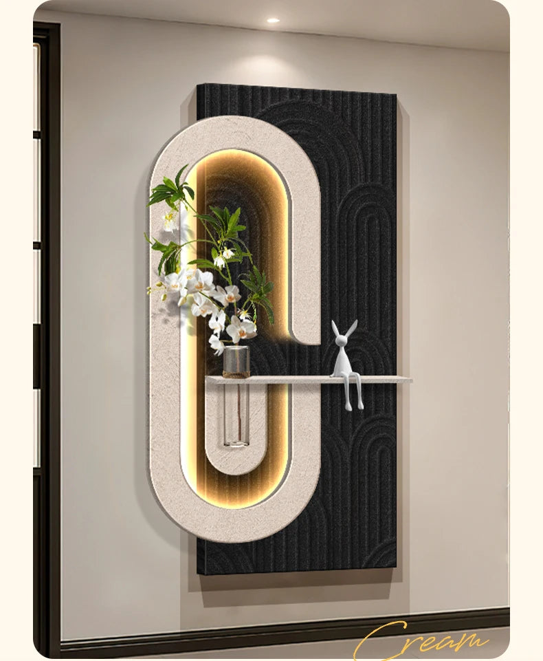Modern Living Room LED Wall Lamps For Corridor Hallway Minimalist Hanging Painting Vase Mural Lights Lustre Decoration Lighting