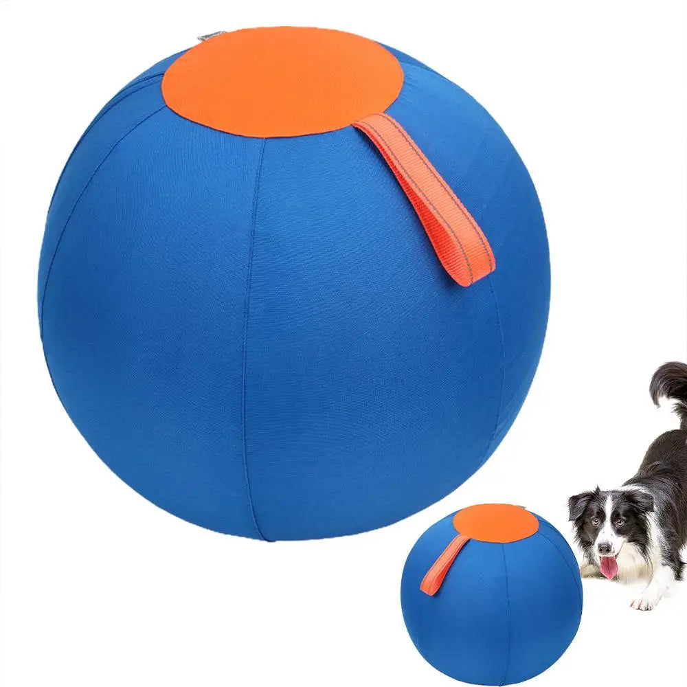 Dog Herding Ball for Dogs & Puppies Toy Balls for Cattle Oxford Fabric Cover Large Dog Toy Multipurpose Puppy Toys for Training
