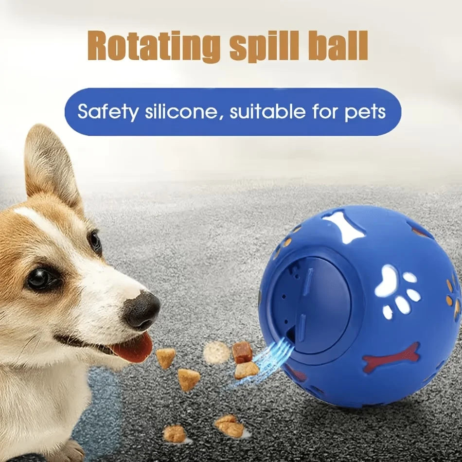 Treat‑Dispensing Ball For Dogs & Cats Durable Interactive Slow‑Feeder Toy Dual‑Purpose For Play And Training